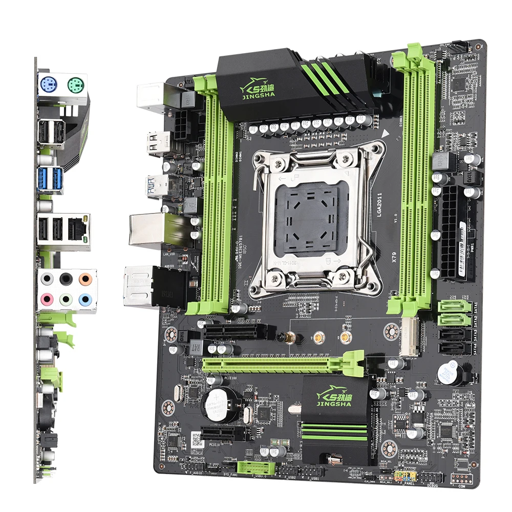 Kaufen X79 USB 3,0 SATA3 PCI-E NVME M.2 SSD Motherboard Set Mit Xeon E5 2689 4x8GB = 32GB 1600MHz DDR3 ECC REG Speicher