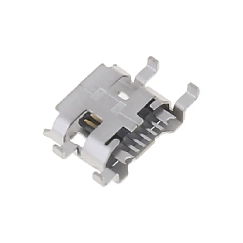 

10 Pcs Micro USB Type B 5 Pin Female SMD 4 Pin Legs DIP Socket Connector F7QC