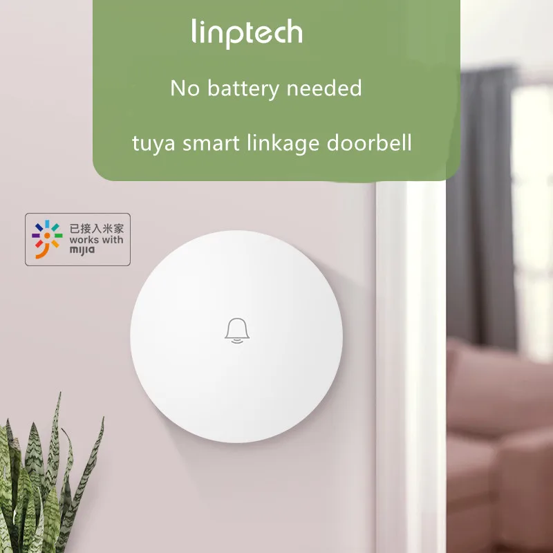 Беспроводной дверной звонок Xiaomi Linptech с Wi-Fi и функцией памяти | Электроника