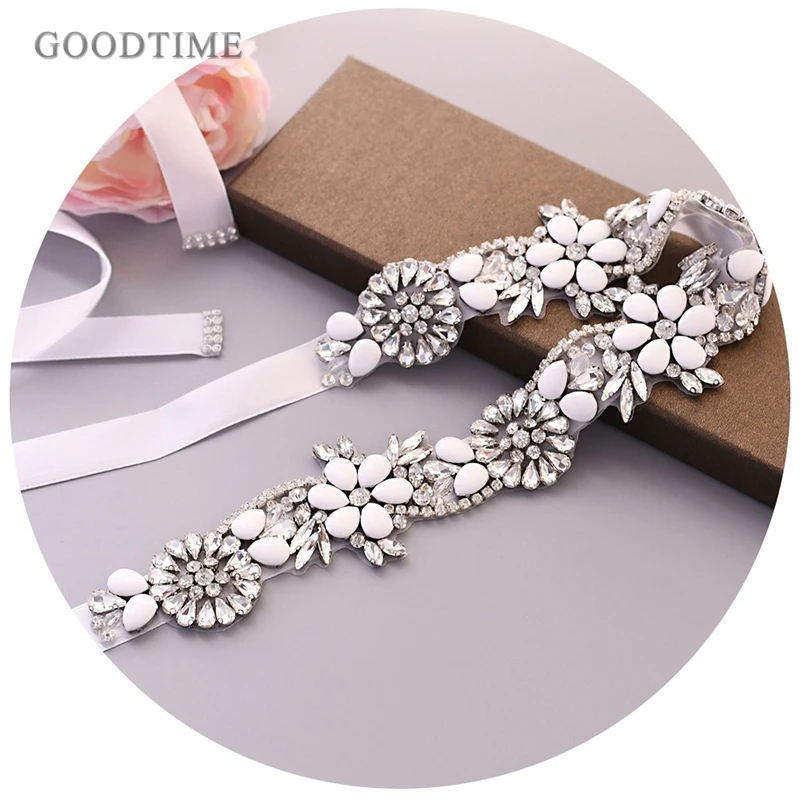 Роскошный женский ремень невесты свадебные Кристальные Стразы для аппликации