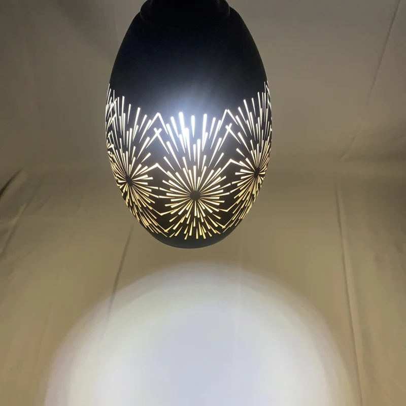 Ретро стеклянная люстра для маленькой гостиной креативная Современная