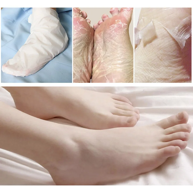 

Exfoliating Peel Foot Mask Baby Soft Feet Remove Hard Dead Skin Callus Feet Care BFC996