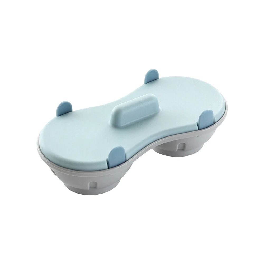 Двухслойная кухонная коробка для приготовления яиц на пару в микроволновой печи