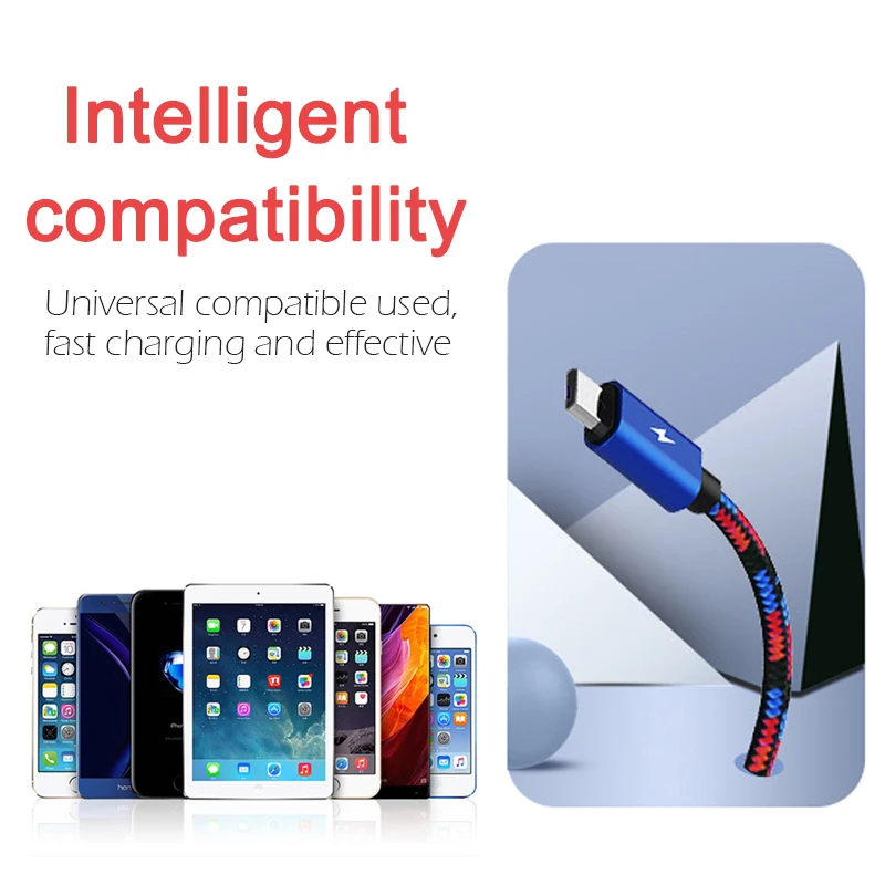 5A мобильный телефон с быстрой зарядкой кабель для передачи данных Прочный