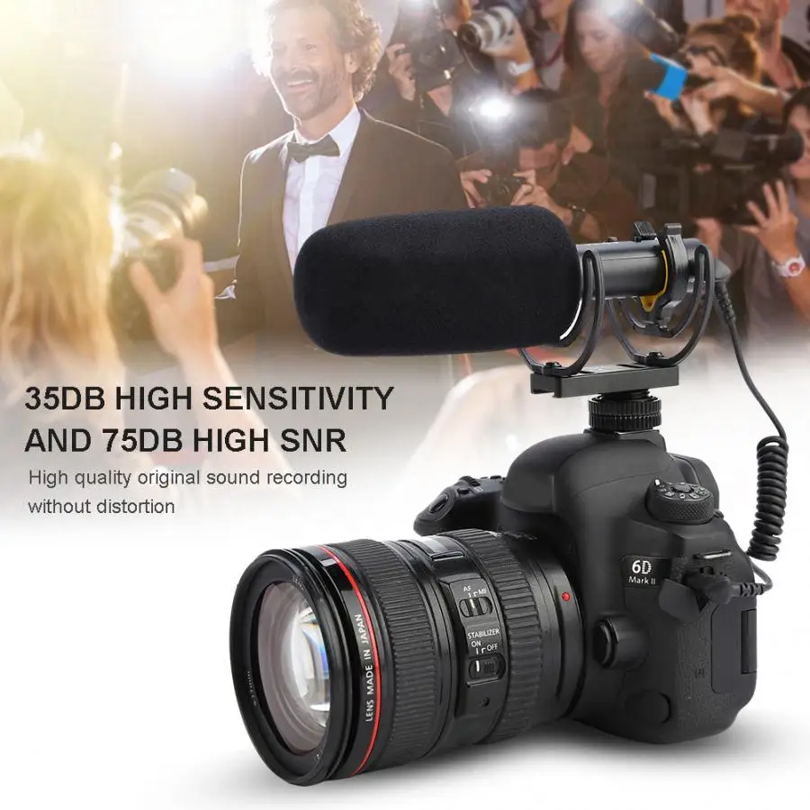 Aputure Deity V mic D3 мини мобильный телефон камера Микрофон с 3 5 мм аудио интерфейс