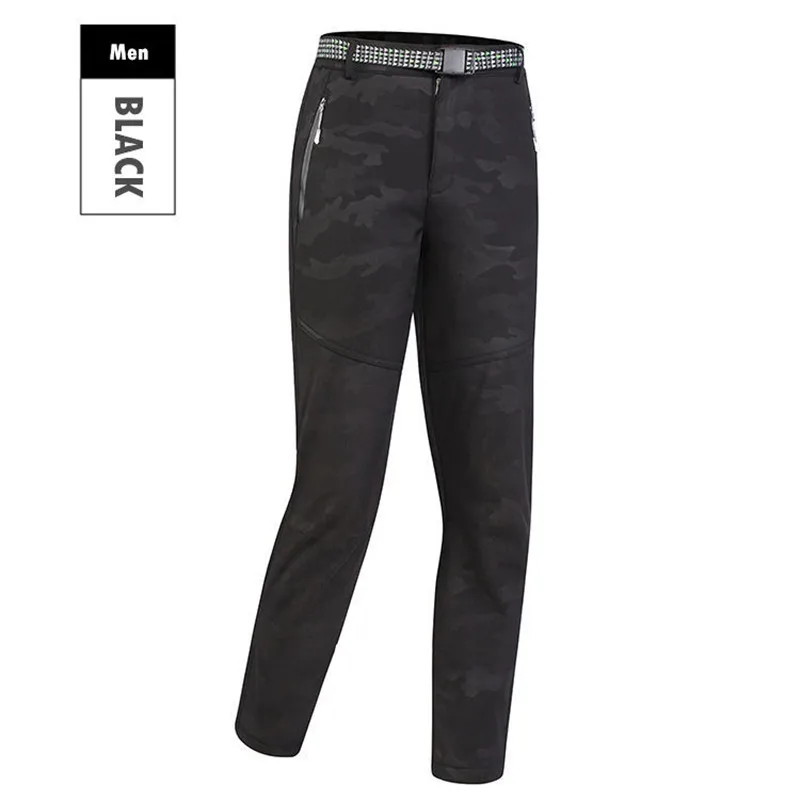 Женские и мужские брюки для походов зимние водонепроницаемые спортивные