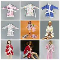 16 bjd dolls accessories robe for barbie clothes bathrobe winter pajama bathroom suits wear sleeping casual outfits kids toy