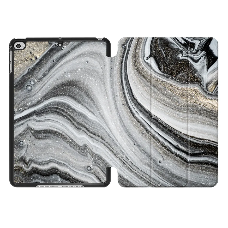 MTT из искусственной кожи чехол для iPad Mini 5 7,9 дюймов мраморная Текстура Магнитная откидная подставка умный чехол для iPad mini 4 7,9'' - Цвет: IP10
