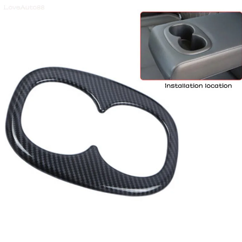 

Автомобильная задняя бутылка для питьевой воды, держатель, рамка, декоративная крышка, отделка для Mitsubishi ASX 2020 2021, автомобильные аксессуары