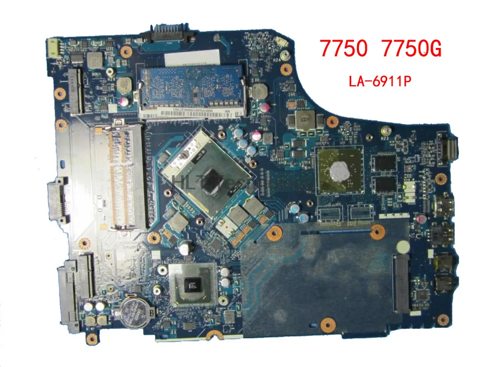 

Laptop Motherboard For Acer aspire 7750 7750G P7YE0 LA-6911P MBBVV02001 MB.BVV02.001 Mainboard HM65 DDR3 HD7400M