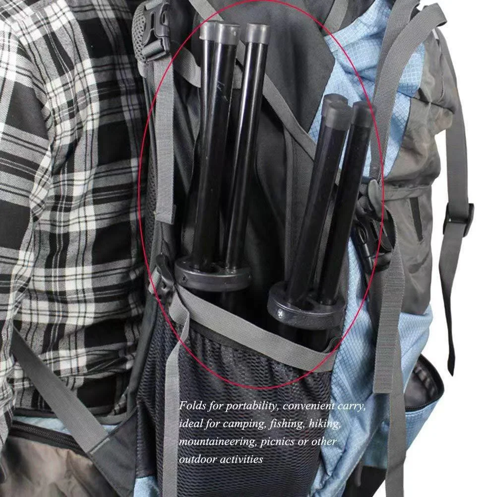 Fiyat 150kg Su Geçirmez çekme 600D Oxford Açık Taşınabilir Demir Kompakt Katlanır Balıkçılık Seyahat üçgen Sandalye Tabure