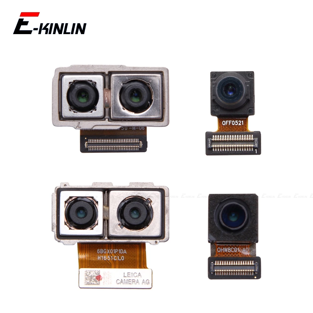 Rear Back Main & Front Facing Selfie Camera For HuaWei Mate 10 9 Pro Lite Big Small Module Ribbon Flex Cable Repair Parts