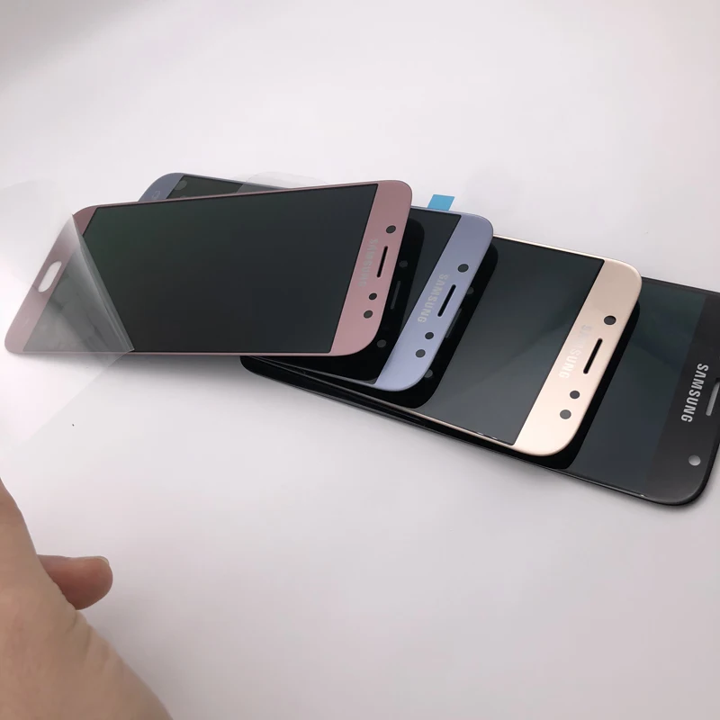 ЖК-дисплей Super Amoled для Samsung Galaxy J7 Pro 2017 J730 J730F J730FD сенсорный экран с дигитайзером в