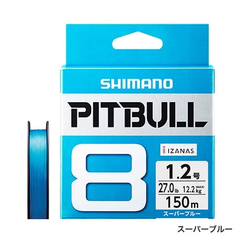 SHIMANO PITBULL8 зеленый синий 150 м/200 м 8 плетеная проволока PE материал мультифиламентная ловля карпа для рыбной ловли