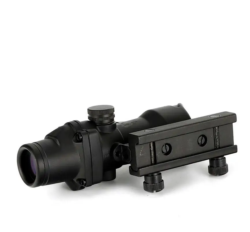 

ohhunt 4x32 Scopes Hunting Tactical RifleScopes Red Chevron Glass Etched Reticle Fiber Optics Defects Surface Clearance Sale
