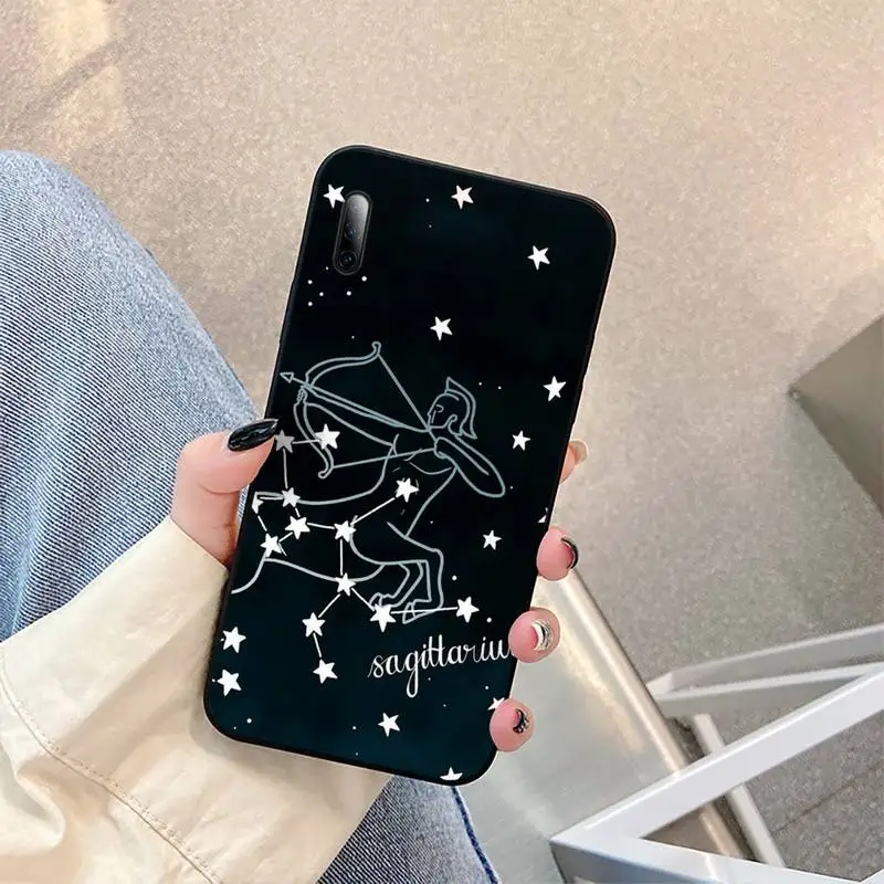 

Constellation Zodiac Signs Phone Case For Samsung S Note20 10 2020 S5 21 30 ultra plus A81 Cover Fundas Coque