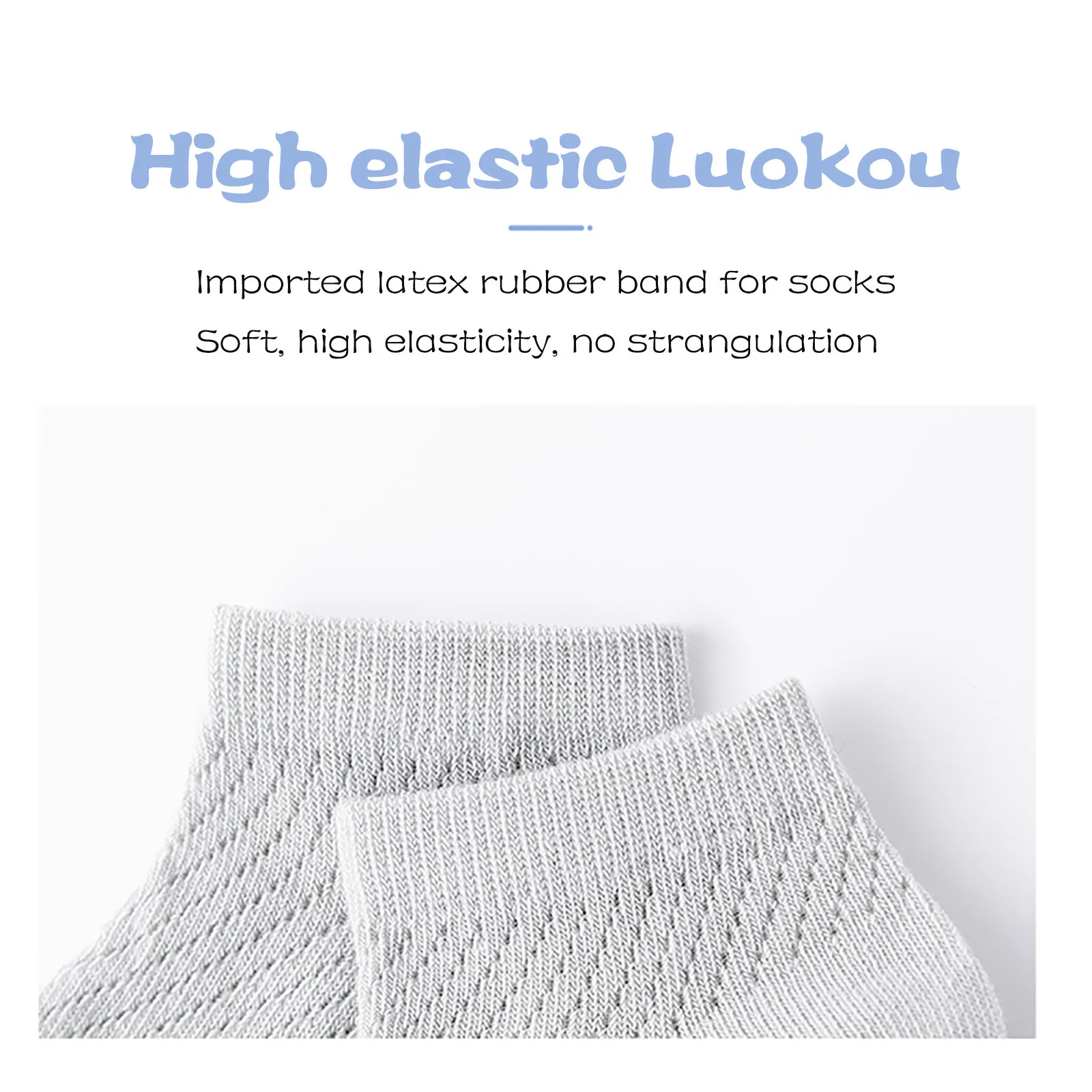 

Toddler Girls Boys Socks Cozy Breathable Cute Summer Twill Baby Non-slip Socks Cartoon Breathable Mesh Cotton Socks 1-12y Summer