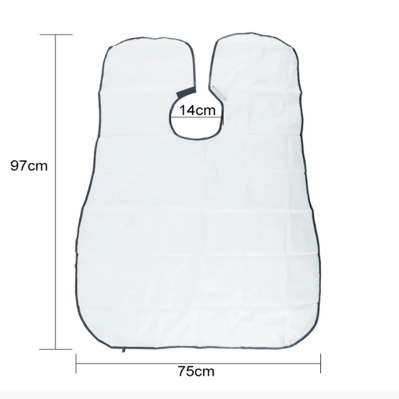 Мужской фартук для стрижки бороды водонепроницаемая ткань с цветочным рисунком