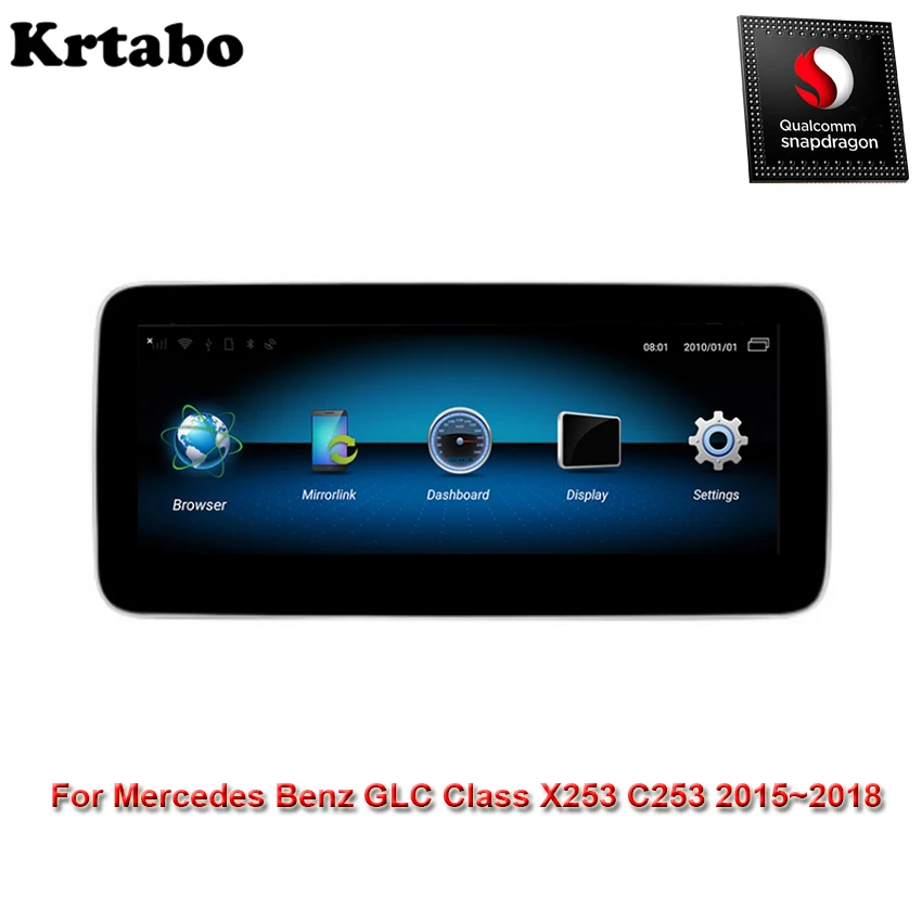 Автомобильное мультимедийное Радио Android для Mercedes Benz MB GLC Class C253 X253 2015 2016 2017 2018