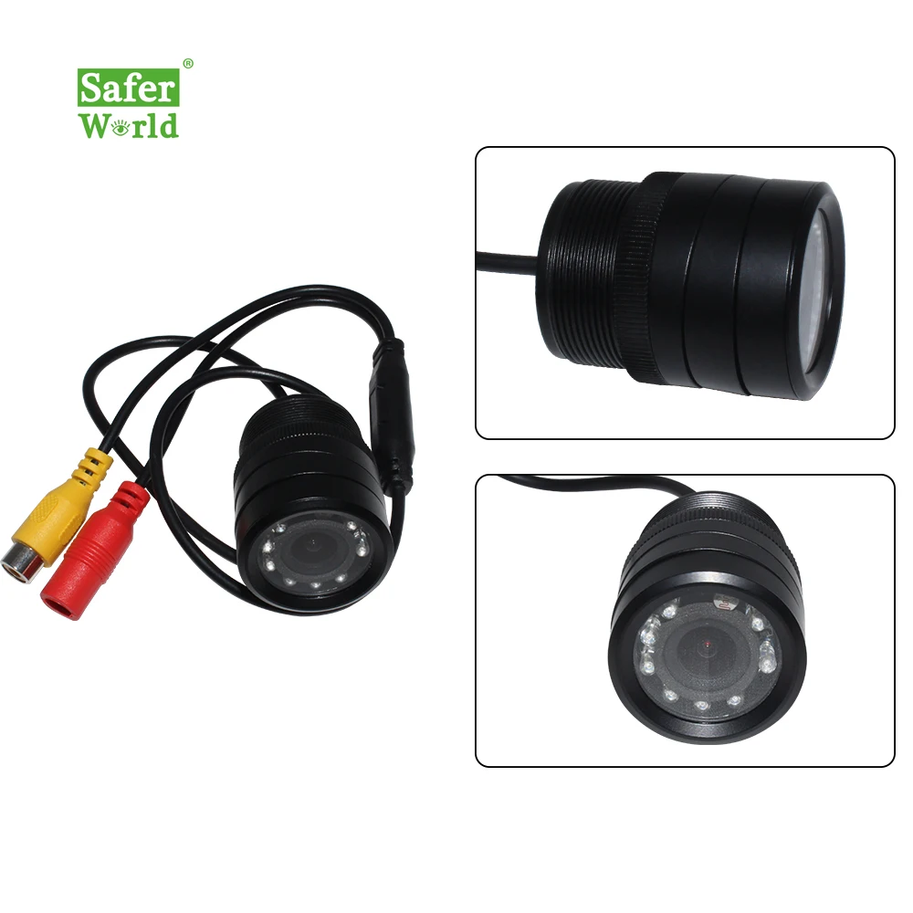 

HD светодиодсветодиодный камера ночного видения, размер 28 мм, разъем RCA, Автомобильная камера заднего вида