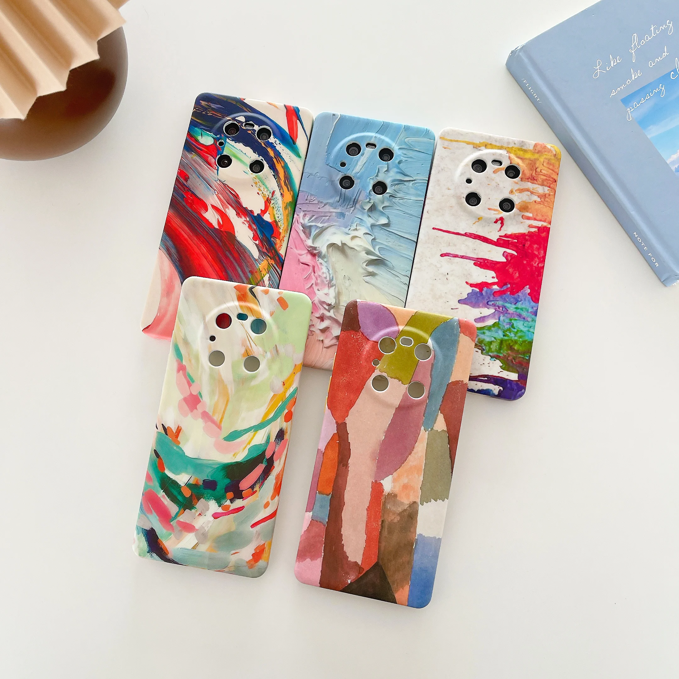

For Huawei Nova 8 SE Pro Cases Graffiti Art Clear Phone Case For Huawei Mate 40 Mate 30 P40 30 Pro Soft Shockproof Bumper Coque