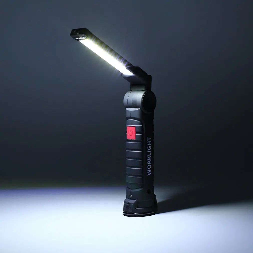 2 Size Mini Multifunction Pen COB LED Work Light Inspection Repair Torch Flashlight with Magnetic Base Clip for Biking Workshop | Лампы и