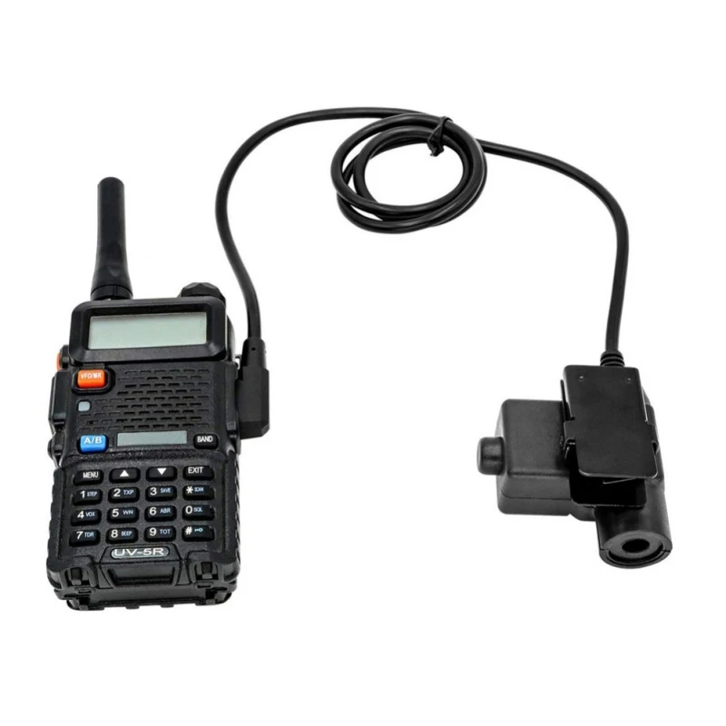 

Tactical Headphone U94 PTT Equipment Tactical Headset for KENWOOD/Midland Walkie-Talkie BaoFeng UV-82 Radio Softair Headphone