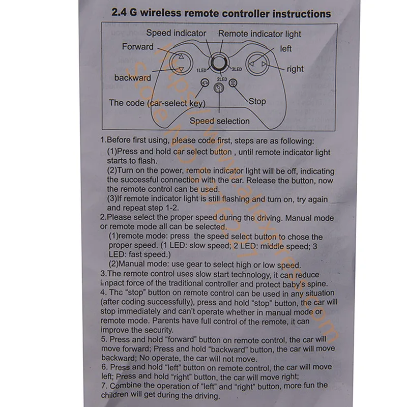 Детский Электрический автомобиль SX1718 Bluetooth пульт дистанционного управления и