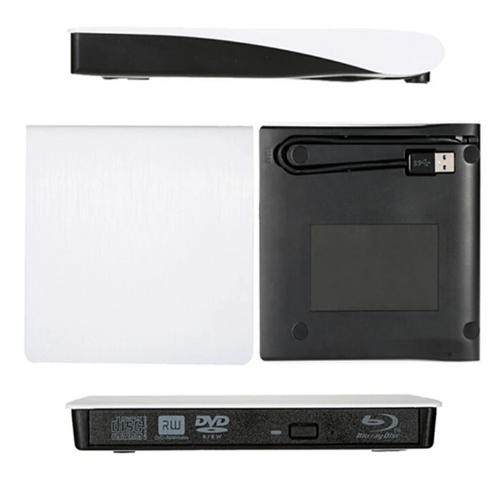 YAHEY USB 3,0 Внешний Blu-ray проигрыватель компакт-дисков/dvd-писатель Регистраторы оптический привод 3D фильмы 25/50 г BD-ROM RW горелки для портативных компьютеров