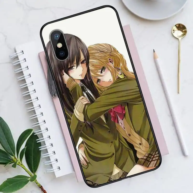 

citrus anime Comics Phone Case for iPhone 11 12 pro XS MAX 8 7 6 6S Plus X 5S SE 2020 XR Luxury brand shell funda coque