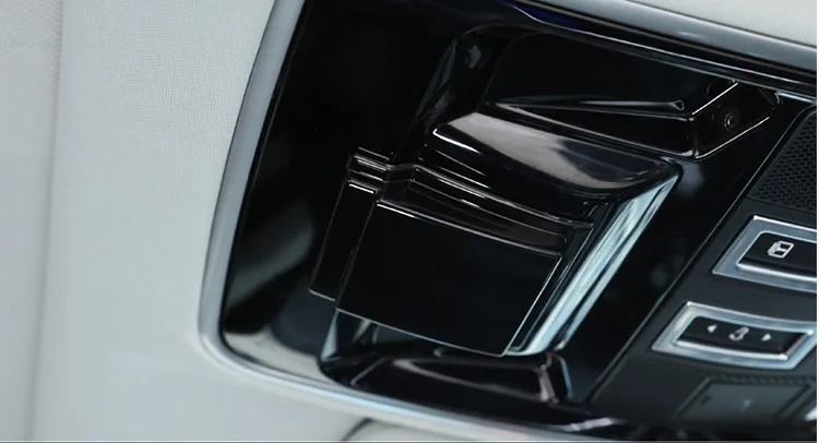 Для Land Rover Range Sport Velar 2014 2017 ABS черный Автомобильный карточный ящик для Vogue 13 17 RR