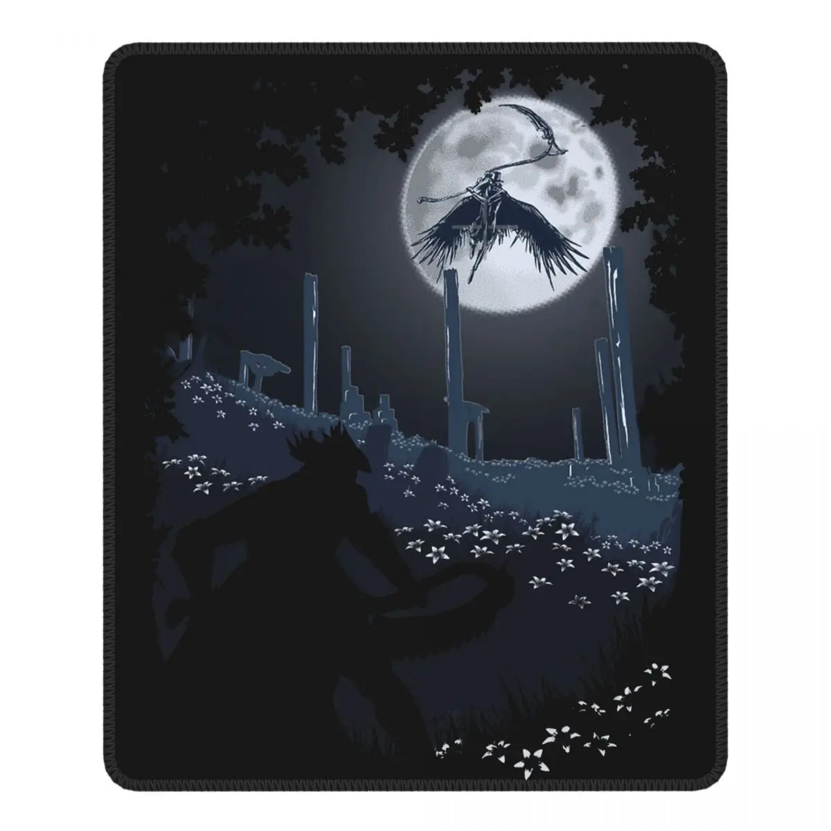 

Уникальный Коврик для мыши Gehrman с надписью «Join The Hunt», резиновый нескользящий коврик для мыши, для компьютера, с принтом в виде светлых душ