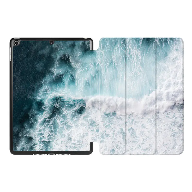MTT пляжный чехол с принтом для iPad 9,7 дюймов модель A1893 A1954 из искусственной кожи флип-стенд смарт-чехол для iPad 9,7 '' A1822 A1893 - Цвет: IP11