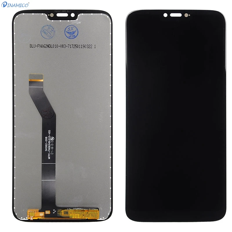 Dinamico 6 2 дюйма для Moto G7 Power LCD с сенсорным экраном сенсорная панель дигитайзер