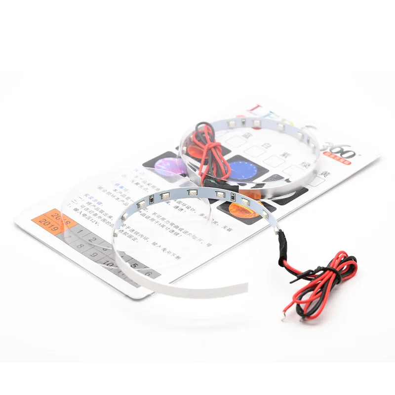 2 шт. светодиодные кольца дьявольский глаз 360 градусов|Аксессуары для фар авто| |