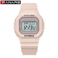 panars fashion sport watch ladies men digital watches pink transparent watch alarm clock multifunction male girlfriend gift 2019