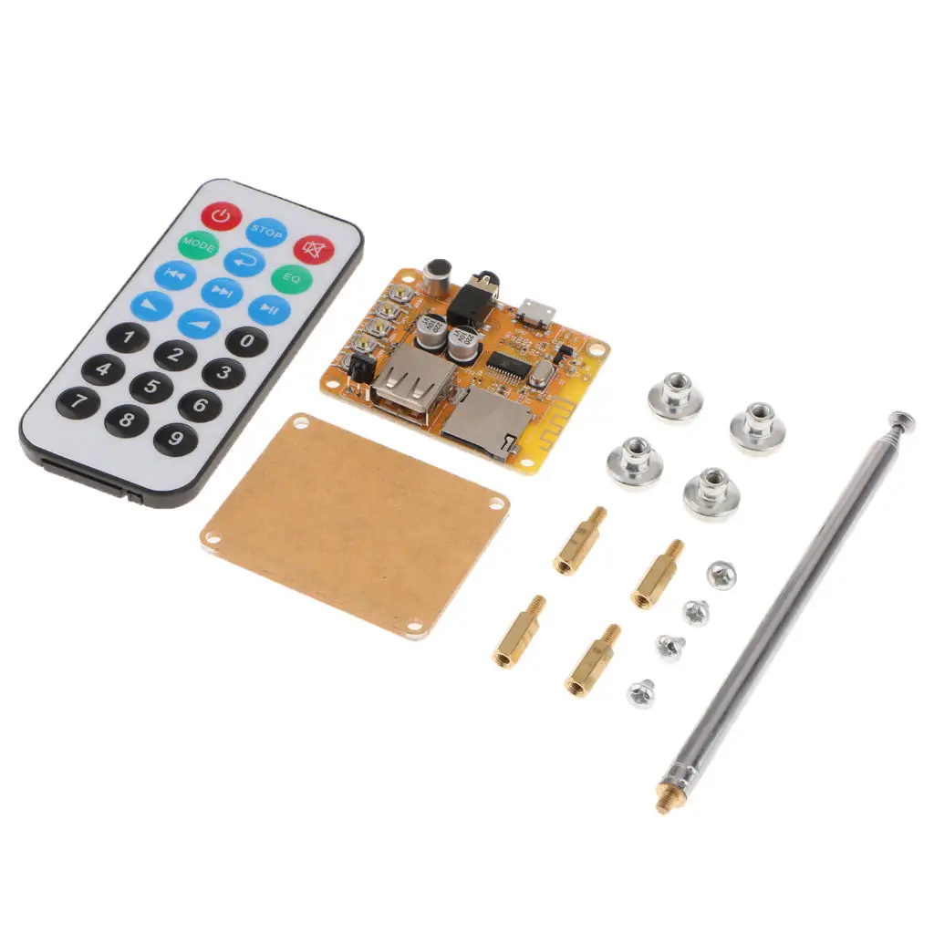 

Decoding Power Amplifier Mp3 Player Audio Module Board TF Card With Cable