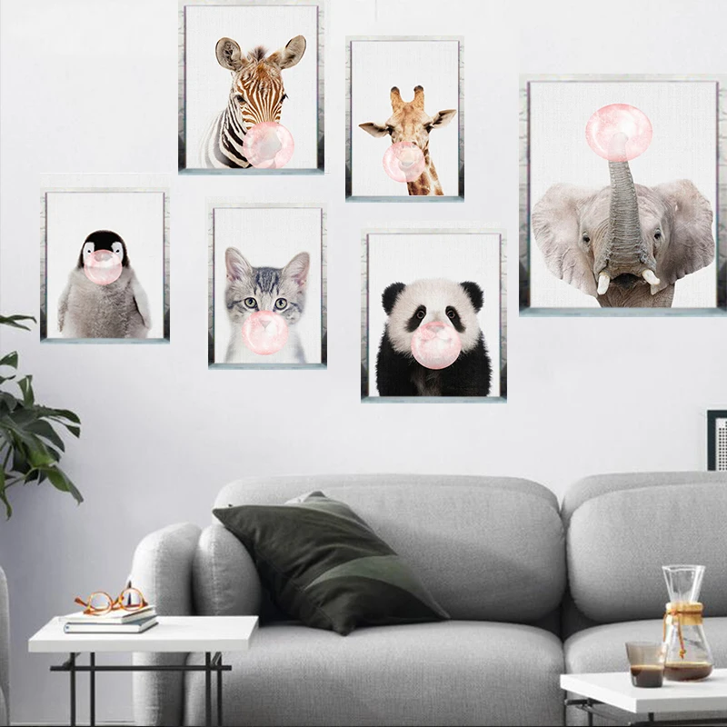 Алмазная живопись Meian животные воздушный шар 5D сделай сам алмазная вышивка