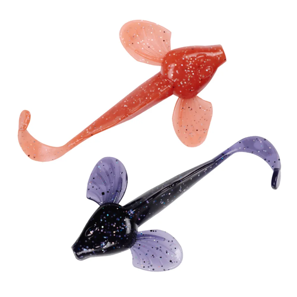 5 шт./лот приманки в виде гольяна 8 см/4 г искусственная силиконовая Мягкая