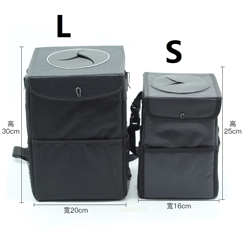 Мусорная корзина для автомобиля водонепроницаемый органайзер мусора с