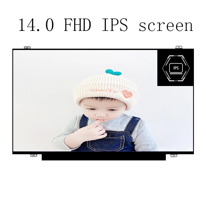 Новинка тонкий ЖК-экран для ноутбука с диагональю 14 дюймов IPS светодиодный экран