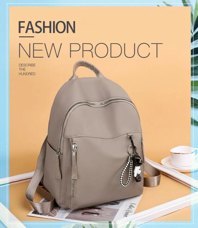 2019 новейший популярный женский прочный рюкзак нейлоновый для путешествий