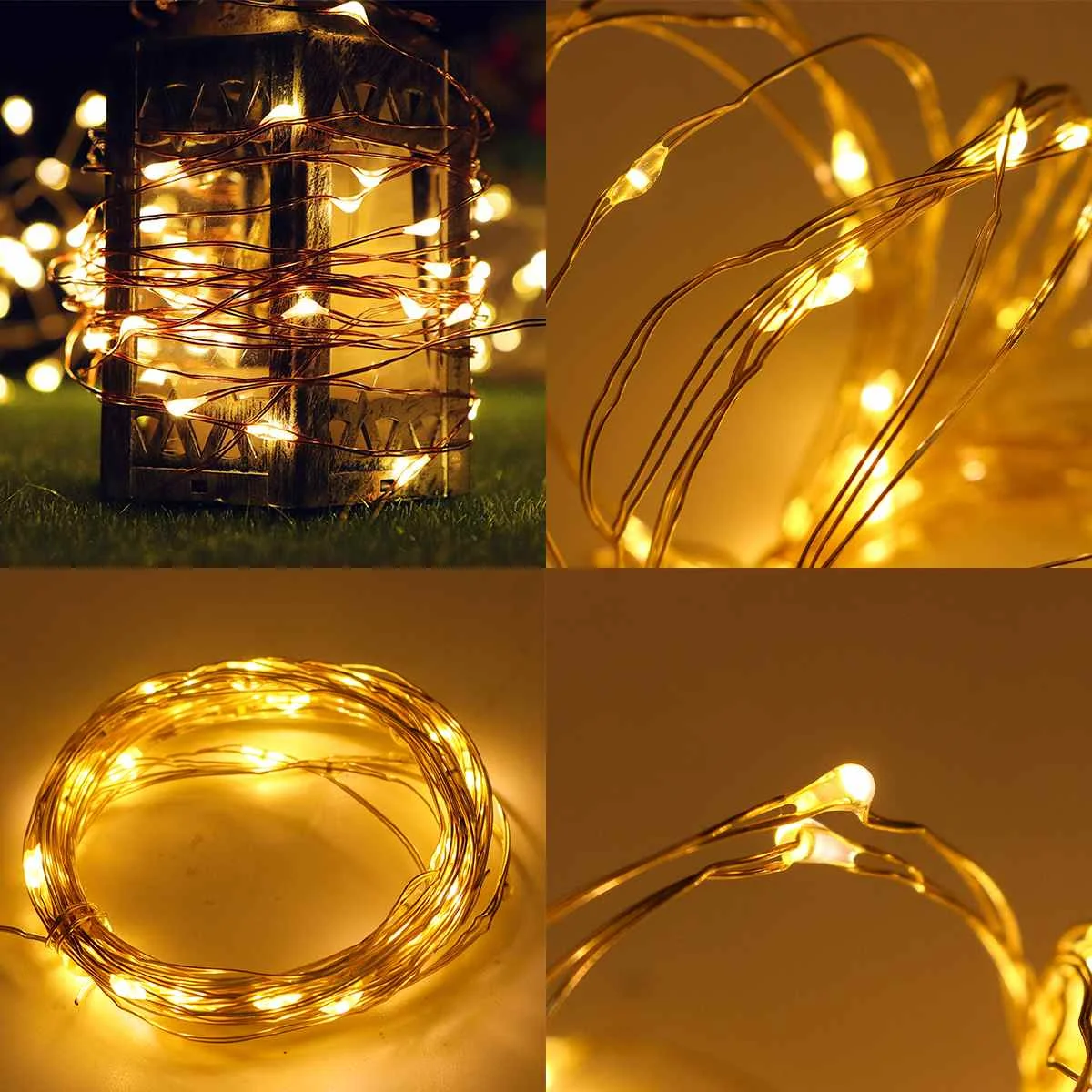 

Warm White 2M 5M 10M Strip Light Led String Led Light Strip Christmas Light For Garland Holiday Fairy Wedding Party Decoration