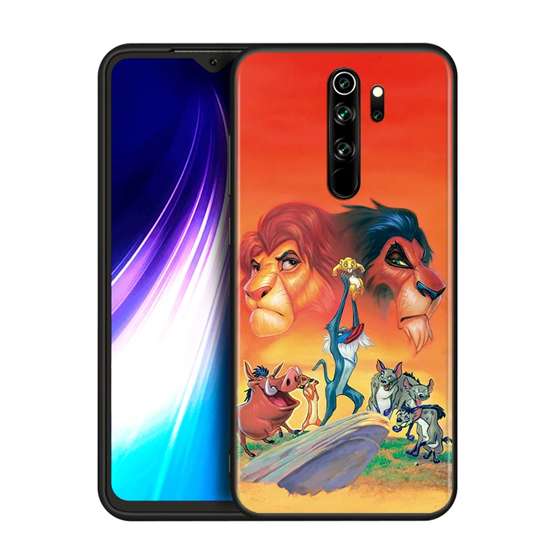 

Disney Lion King For Xiaomi Redmi 9i 9T 9A 9C 9 8A 8 GO 7 7A S2 Y2 6 6A 5 5A 4X Prime Pro Plus Black Phone Case