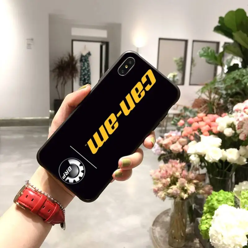 HPCHCJHM Can Am Can-am Team Black TPU Soft Phone Case Cover for iPhone 11 pro XS MAX 8 7 6 6S Plus X 5S SE XR case | Мобильные