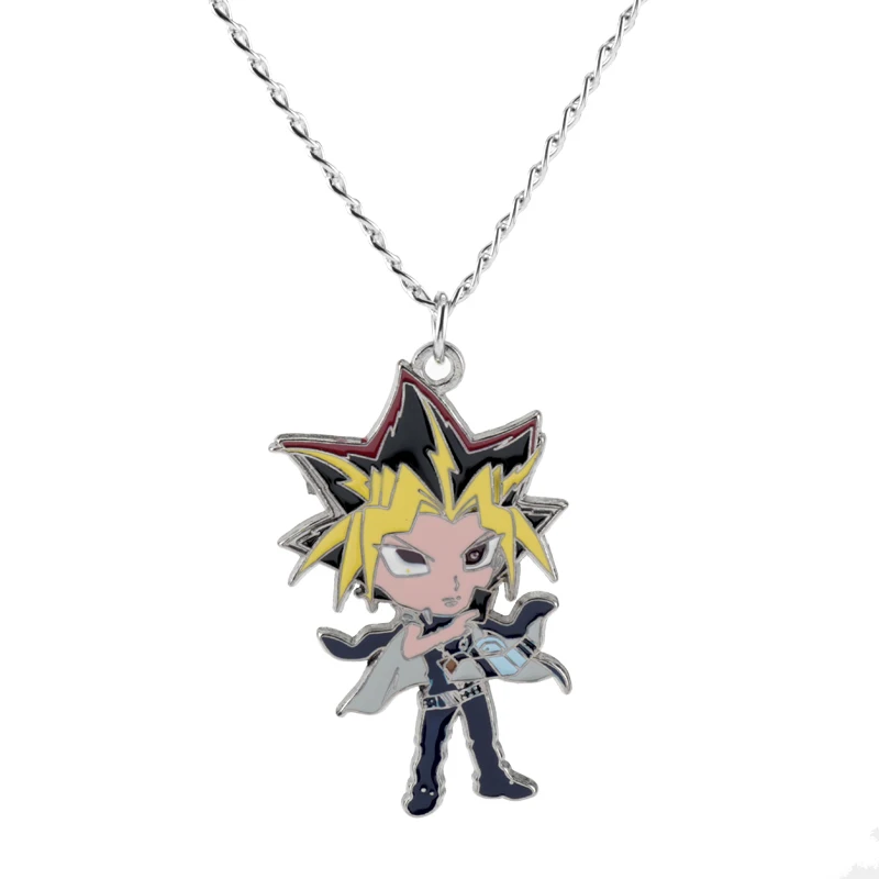 Аниме Yu Gi Oh цепочка ожерелье Yu-Gi-Oh AIBO юги Муто фигурка Yugioh millселен пазл
