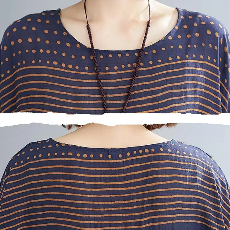 Женское длинное платье в горошек полоску|Женские платья| |