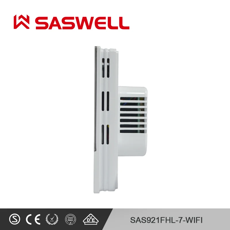 SASWELL Wi Fi термостат регулятор температуры для комнатной воды Подпольное Отопление