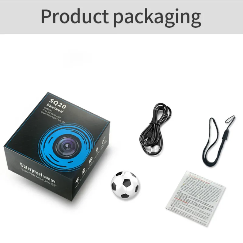 

Mini Camera HD 1080P Camcorder Motion DVR Micro Camera Sport DV Video Small Recorder Camera Dashcam SQ20 Car Dash Camera