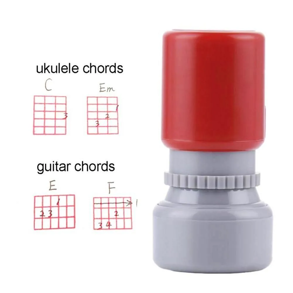 Аксессуары для гитары печать штамп классические аккорды 3*6 5 см наборы начинающих